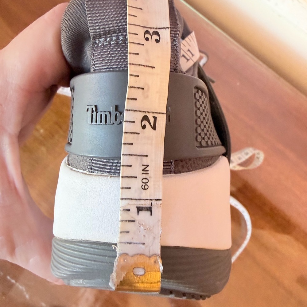 Timberland Gray and White Athletic Shoes - Picture 7 of 10